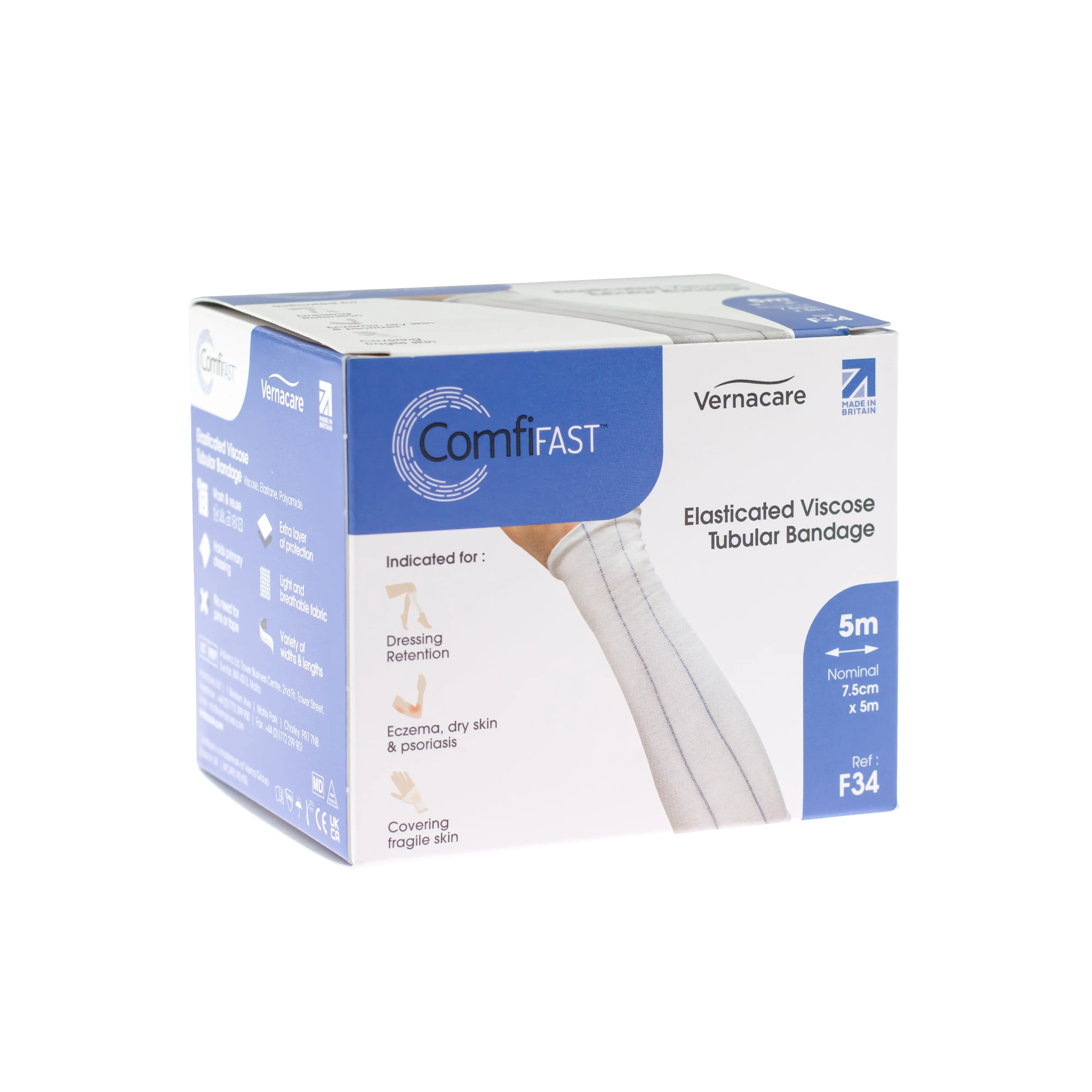 ComfiFAST One Way Stretch Tubular Bandage (7.5cm Wide) (x1) - Image 2