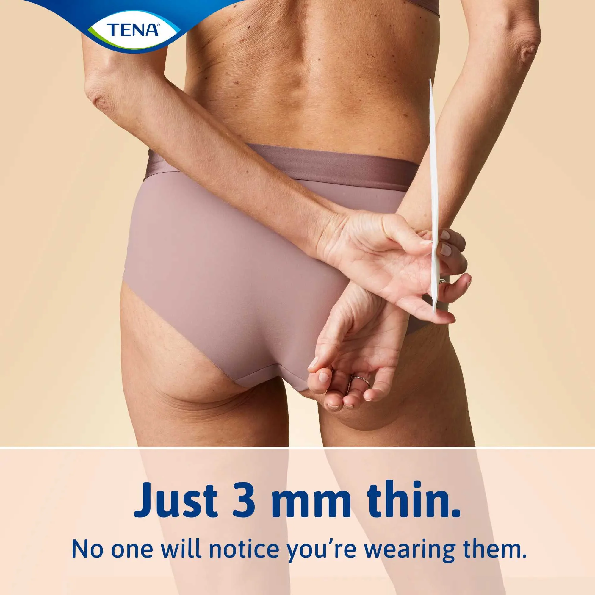 Tena Lights Liners Incontinence Pads (Single Wrapped) (x22) - Image 4