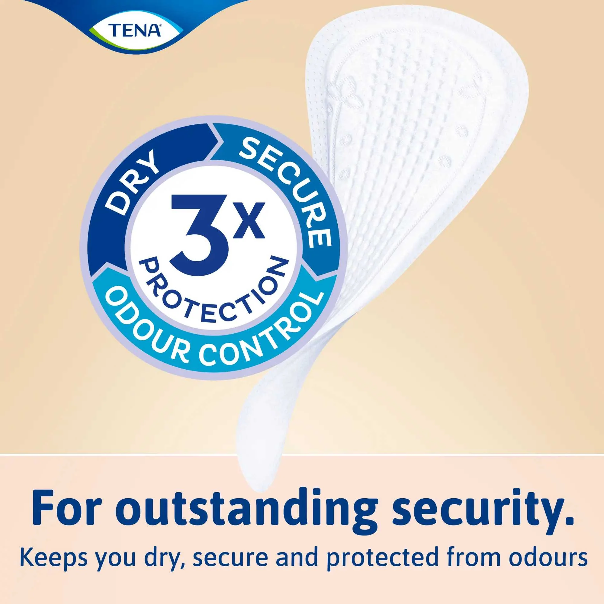 Tena Lights Liners Incontinence Pads (Single Wrapped) (x22) - Image 6