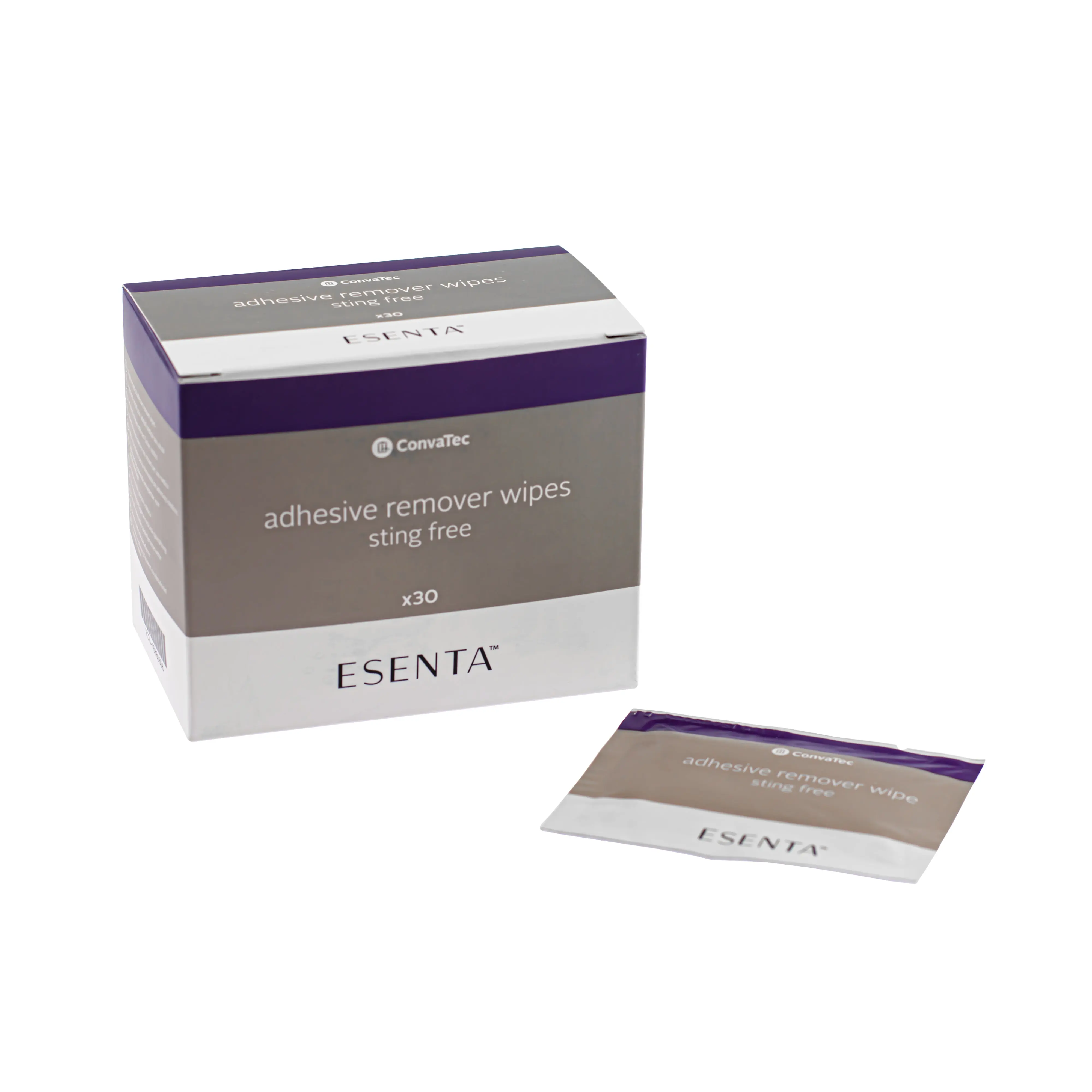 Esenta Sting Free Adhesive Remover Wipes (x30)