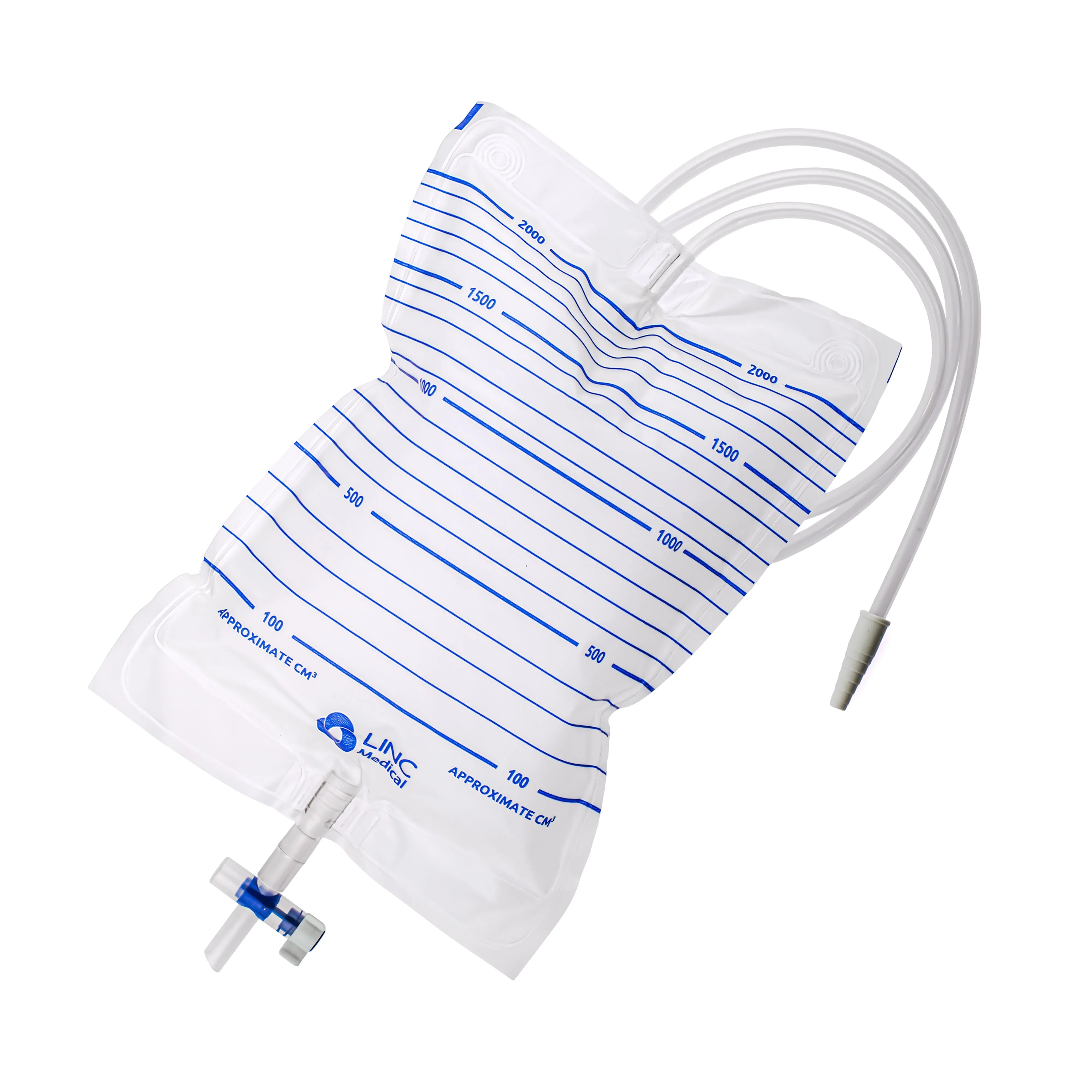 LINC Medical LINC-Flo 2L Drainage Bags - Urine Night Bags (x10)