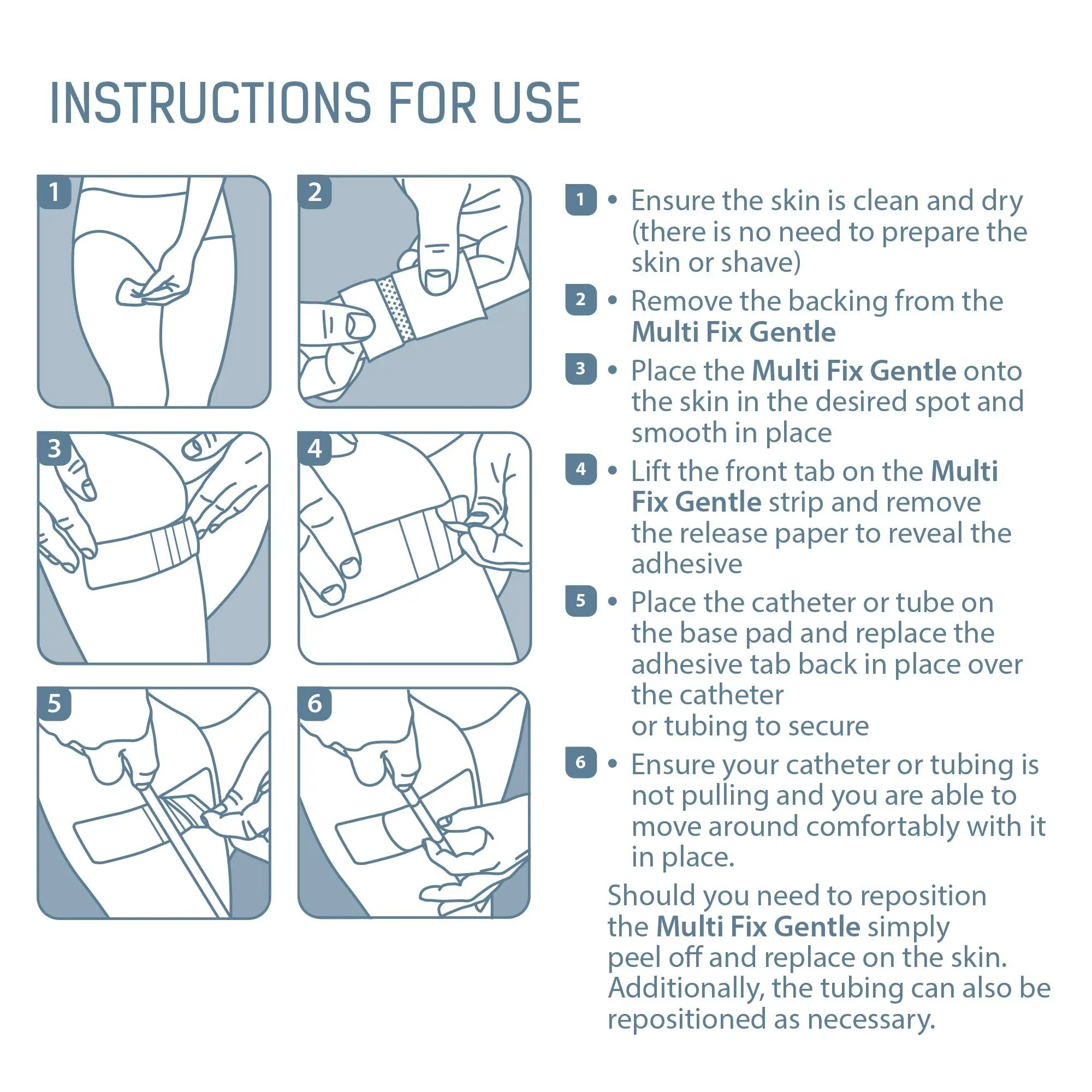 Multi Fix Gentle - Medical Tubing Securement (x10) - Image 5
