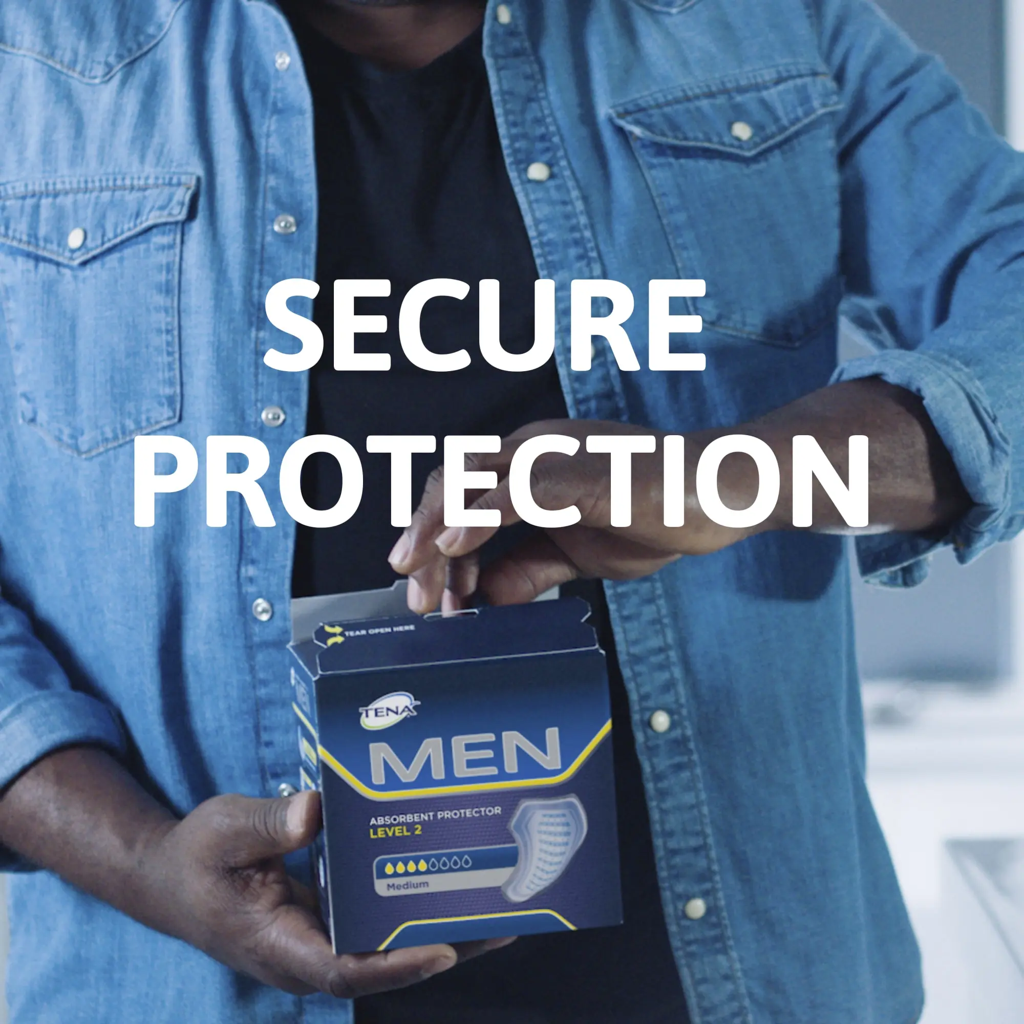 Tena Men Absorbent Incontinence Protector Pads (Level 3) (x16) - Image 3