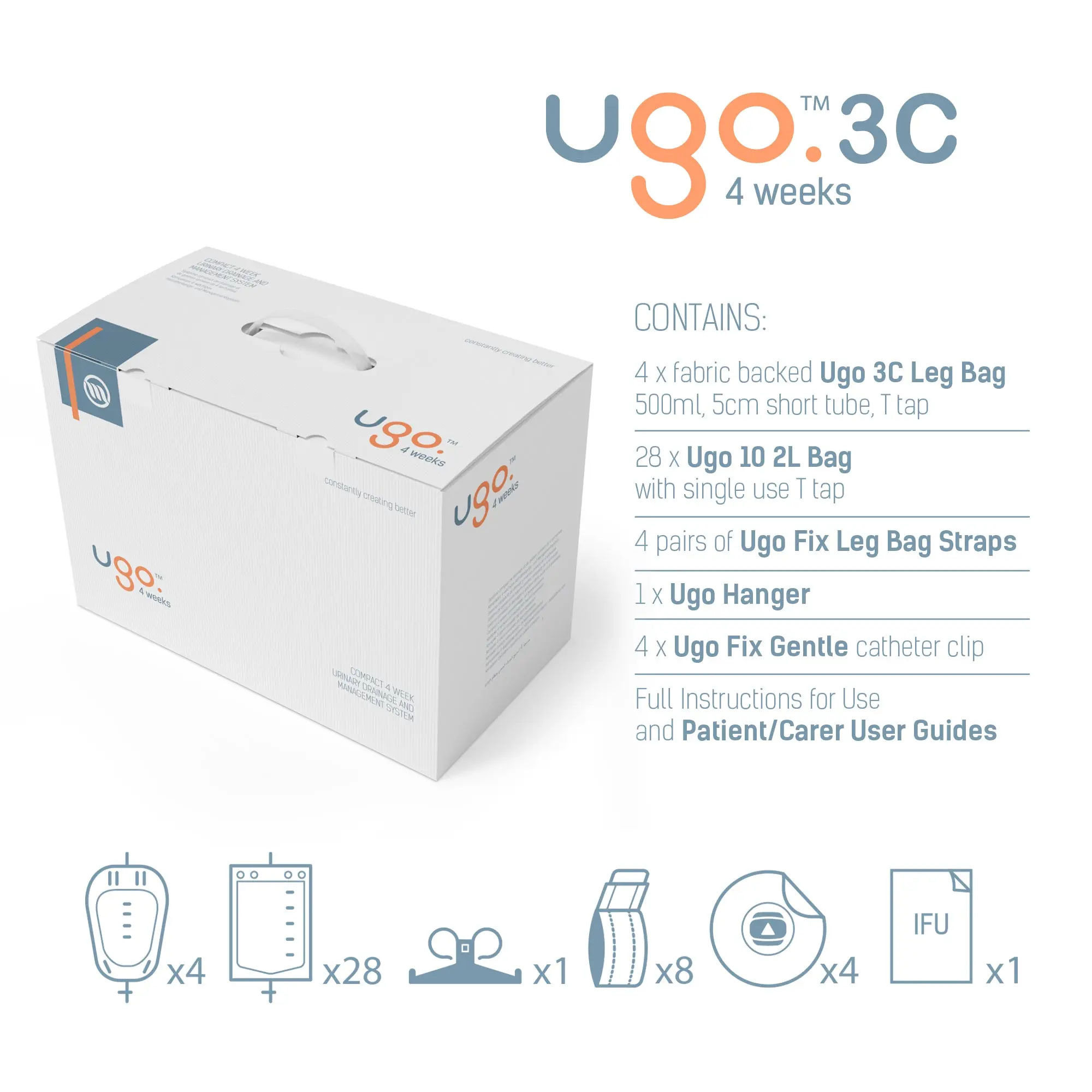 Ugo 4 Weeks - 1 Month of Urology Supplies (x41 Items) - Image 5